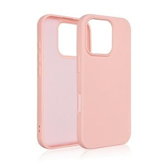 Beline Etui Silicone iPhone 16 Pro 6.3" roze-goud/rose gold