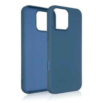 Beline Etui Siliconen iPhone 16 Pro Max 6,9" blauw/blauw