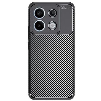 Beline Etui Carbon Armor Xiaomi Redmi Note 13 Pro 5G zwart/zwarte doos