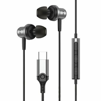 Beline In-ear oortelefoons USB-C SK193 zwart/black