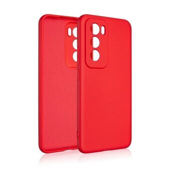 Beline Etui Silicone Oppo Reno 12 Pro 5G rood