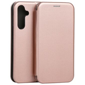 Beline Etui Boek Magnetisch Samsung M35 roze-goud/rose goud