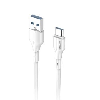 Beline Kabel 25W USB-A/USB-C 1m           wit/white BLNCWC01