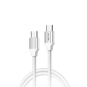 Beline Kabel 65W USB-C/USB-C 1m           wit BLNCWC03