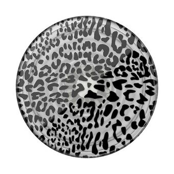 Popsockets PlantCore Grip Black Leopard 806545 - houder en standaard voor telefoon.