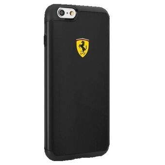 Ferrari Hardcase FESPHCP6BK iPhone 6/6S schokbestendig zwart/zwart