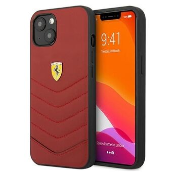 Ferrari FEHCP13MRQUR iPhone 13 / 14 / 15 6.1" rood/red hardcase Off Track Quilted