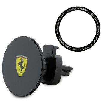 Ferrari magnetische houder FECHMMAK voor rooster zwart/zwart 2023 Collection MagSafe.