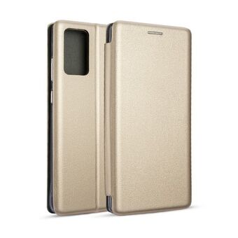 Beline Book Magnetic Case Samsung Note 20 N980 goud/goud