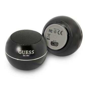 Raad eens, Bluetooth-luidspreker GUWSALGEK Speaker mini zwart.