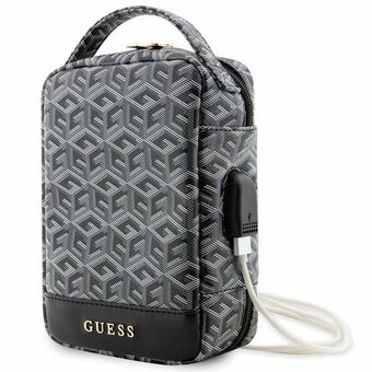 Guess Tas GUHBHGCFSEK Organizer zwart/zwart GCube Stripe