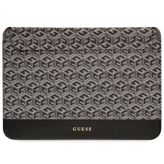 Guess Sleeve GUCS16HGCFSEK 16" zwart / zwart GCube Stripes