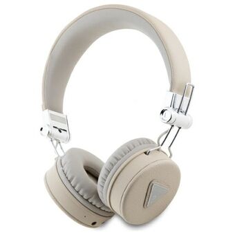 Raad Bluetooth over-ear koptelefoon ENC GUBH70PGTSPSE beige Grained Classic Round Shape