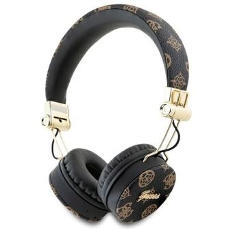 Guess Bluetooth Over-Ear Hoofdtelefoon ENC GUBH70EPOSMK zwart/zwart Peony Script Ronde Vorm