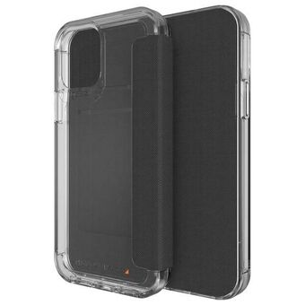 Etui Gear4 D3O Wembley Flip Wallet voor iPhone 12 / 12 Pro transparant/helder