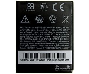 Batterij voor HTC Wildfire S 1230mAh (BA S540) bulk