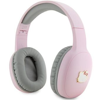 Hello Kitty Bluetooth Over-Ear Hoofdtelefoon HKBHA1BKHLMP roze/pink Metal Logo