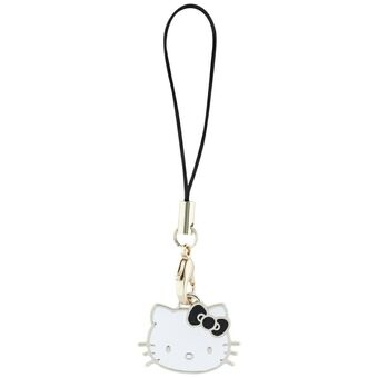 Hello Kitty hanger HKCPMKHK Telefoonriem zwart/black Charm Kitty Hoofd