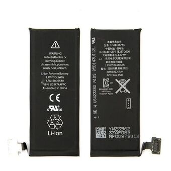 Batterij voor iPHONE 4S (APN: 616-0580) bulk 1430mAh