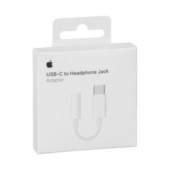 Adapter APPLE MU7E2ZM/A blister USB-C naar jack 3,5mm