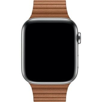 Apple Watch MXAG2AM/A 42/44/45 mm leren lusband bruin/zadelbruin (Stor)