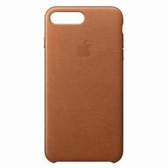 Etui MQHK2ZE/A 7 Plus / 8 Plus bruin/saddle brown Leren Hoesje