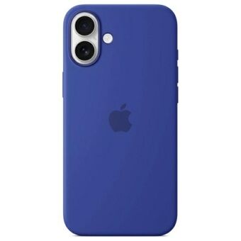 Etui Apple MYYF3ZM/A iPhone 16 Plus 6.7" MagSafe blauw/ultramarijn Silicone Case