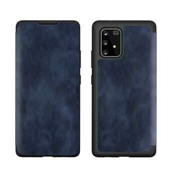 Beline Case Leather Book iPhone 12/12 Pro 6.1" blauw/blauw