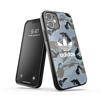 Adidas OR SnapCase Camo iPhone 12 Mini Blauw / Zwart