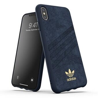 Adidas OF Gevormde Case ULTRASuede iPhone Xs Max blauw/collegiate royal 35001