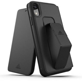 Adidas SP Folio Grip Case iPhone Xr zwart/zwart 32858