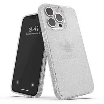 Adidas OF Beschermende iPhone 13 Pro / 13 6.1" Clear Case Glitter transparant 47120