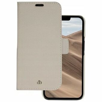 Etui dbramante 1928 New York 2w1 Portemonnee voor iPhone 14 beige/sand dune