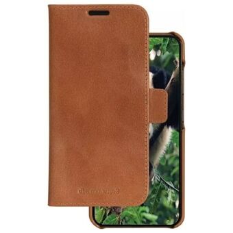 Etui dbramante 1928 Lynge 2w1 Portemonnee voor Samsung Galaxy S23 bruin/brown