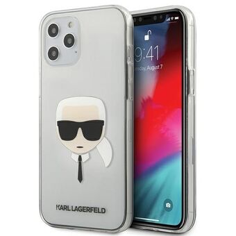 Karl Lagerfeld KLHCP12LKTR iPhone 12 Pro Max 6,7" hardcase Transparant Karl\'s Head