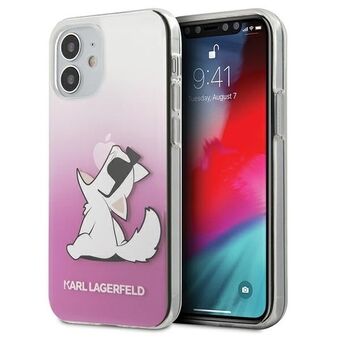 Karl Lagerfeld KLHCP12SCFNRCPI iPhone 12 mini 5,4" roze/pink hardcase Choupette Fun