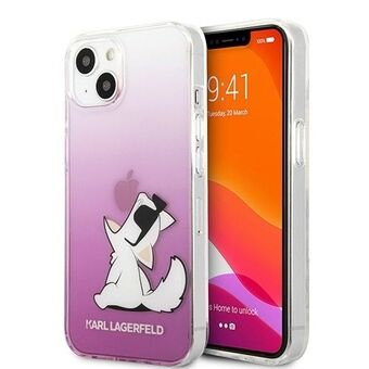 Karl Lagerfeld KLHCP13SCFNRCPI iPhone 13 mini 5,4" hardcase roze/roze Choupette Fun