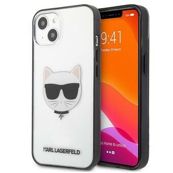 Karl Lagerfeld iPhone 13 Mini Transparant Iconische Choupette