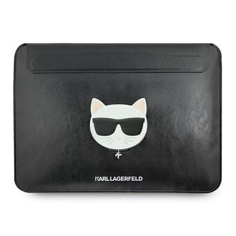 Karl Lagerfeld Hoes KLCS14CHBK 14" zwart/black Choupette Hoofd