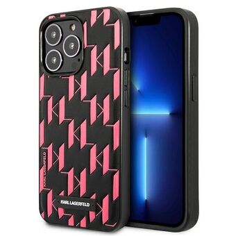 Karl Lagerfeld KLHCP13XMNMP1P iPhone 13 Pro Max 6,7" hardcase roze/roze Monogram Plaque