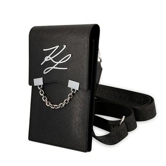 Karl Lagerfeld Handtas KLWBSAKLCK zwart/black Autograph Chain