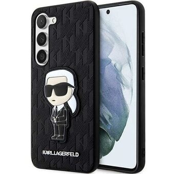 Karl Lagerfeld KLHCS23MSAKLHKPK S23+ S916 hardcase zwart/black Saffiano Monogram Ikonik