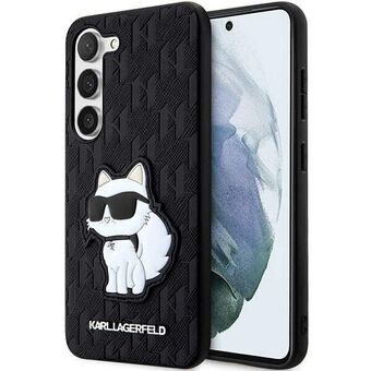 Karl Lagerfeld KLHCS23MSAKLHCPK S23+ S916 hardcase zwart/black Saffiano Monogram Choupette