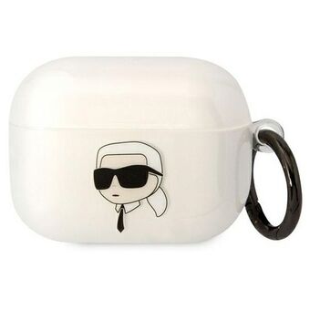 Karl Lagerfeld KLAPHNIKTCT AirPods Pro cover transparant Karl\'s Head