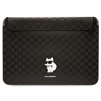 Karl Lagerfeld Mouw KLCS14SAKHPCK 14" Zwart/Zwart Saffiano Monogram Choupette