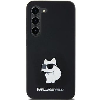 Karl Lagerfeld KLHCSA35SMHCNPK A35 A356 zwart harde siliconen Choupette metalen pin.