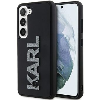 Karl Lagerfeld KLHCS24S3DMBKCK S24 S921 czarny/zwart hardcase 3D Rubber Glitter Logo