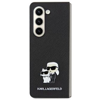 Karl Lagerfeld KLHCSA35SAKCNPK A35 A356 hardcase czarny/zwart Saffiano Karl&Choupette Pin