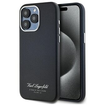 Karl Lagerfeld KLHCP15XPGWCMKHK iPhone 15 Pro Max 6,7" hardcase zwart/black hotel RSG