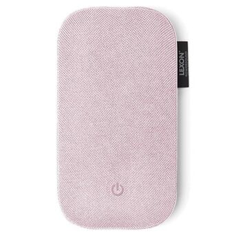 Lexon Powersound Powerbank inductief 5000 mAh met bluetooth-luidspreker roze/pink LA128P